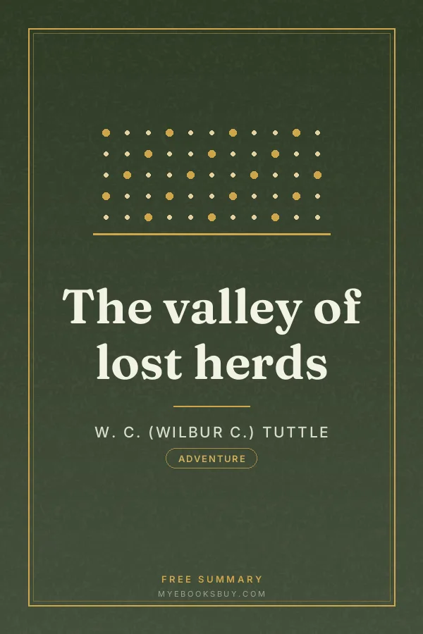 Cover of The valley of lost herds