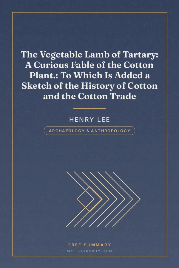 Cover of The Vegetable Lamb of Tartary: A Curious Fable of the Cotton Plant.: To Which Is Added a Sketch of the History of Cotton and the Cotton Trade