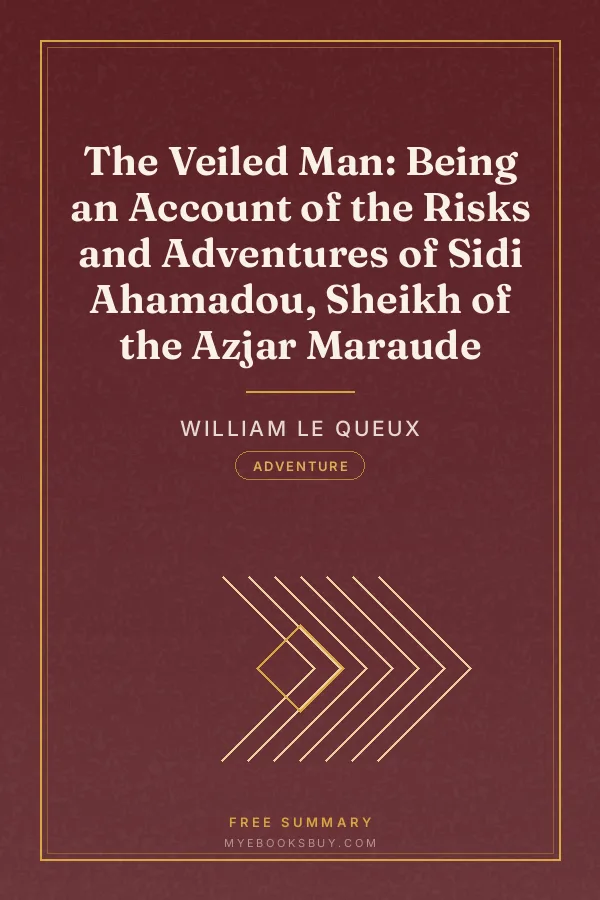 Cover of The Veiled Man: Being an Account of the Risks and Adventures of Sidi Ahamadou, Sheikh of the Azjar Maraude