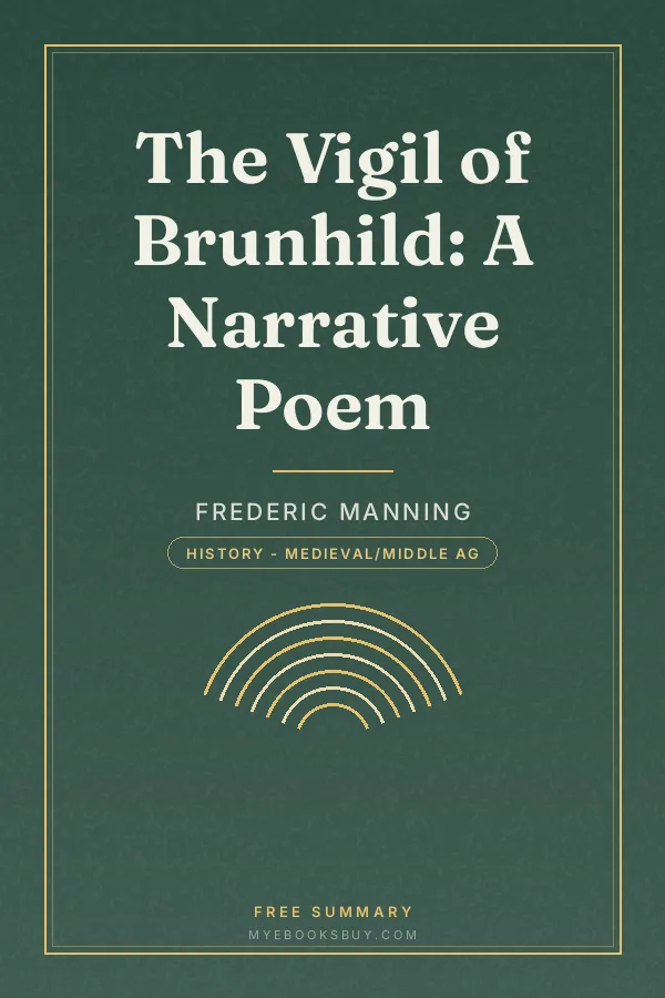 Cover of The Vigil of Brunhild: A Narrative Poem