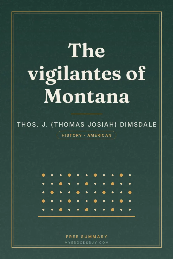 Cover of The vigilantes of Montana