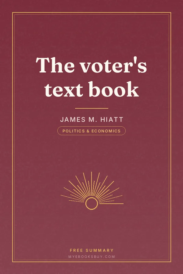 Cover of The voter's text book