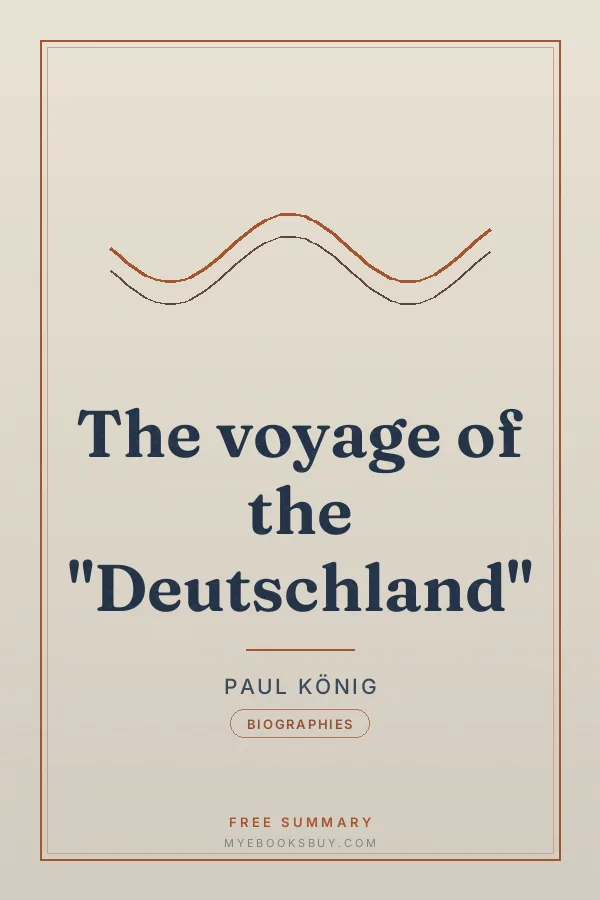 Cover of The voyage of the "Deutschland"