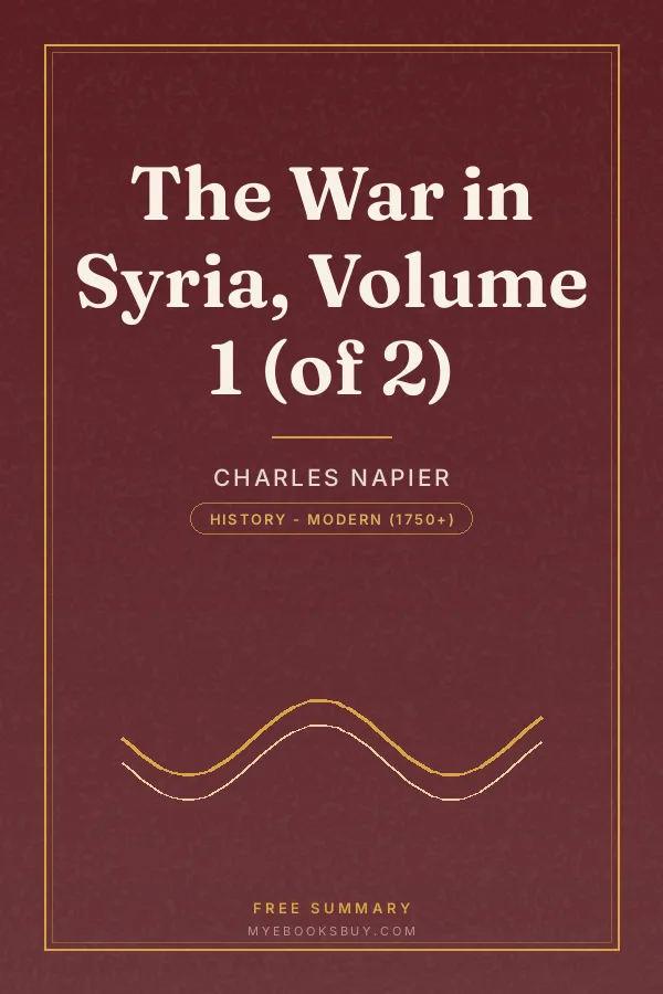 Cover of The War in Syria, Volume 1 (of 2)