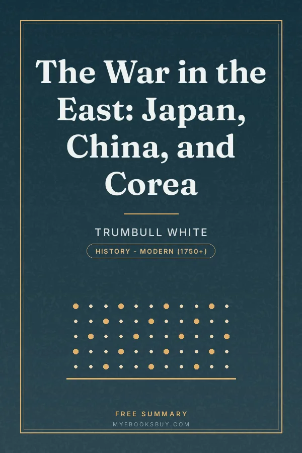 Cover of The War in the East: Japan, China, and Corea