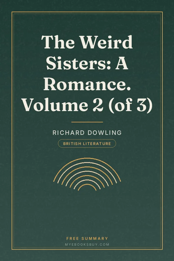 Cover of The Weird Sisters: A Romance. Volume 2 (of 3)