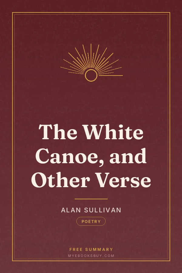 Cover of The White Canoe, and Other Verse