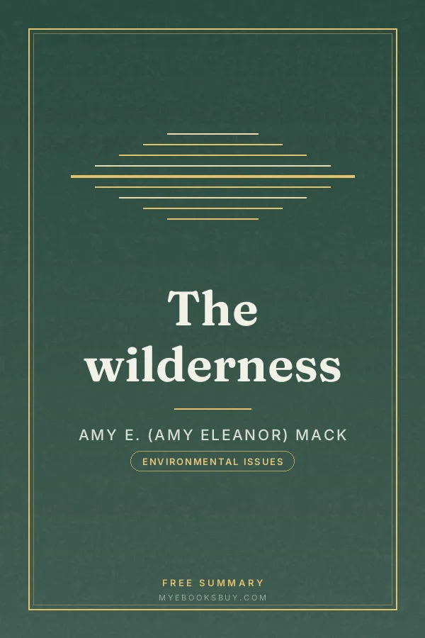 Cover of The wilderness
