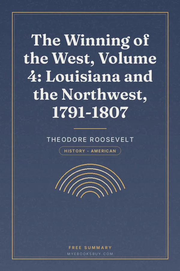 Cover of The Winning of the West, Volume 4: Louisiana and the Northwest, 1791-1807
