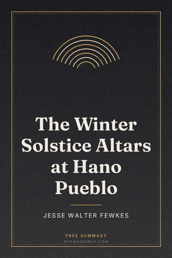 Cover of The Winter Solstice Altars at Hano Pueblo