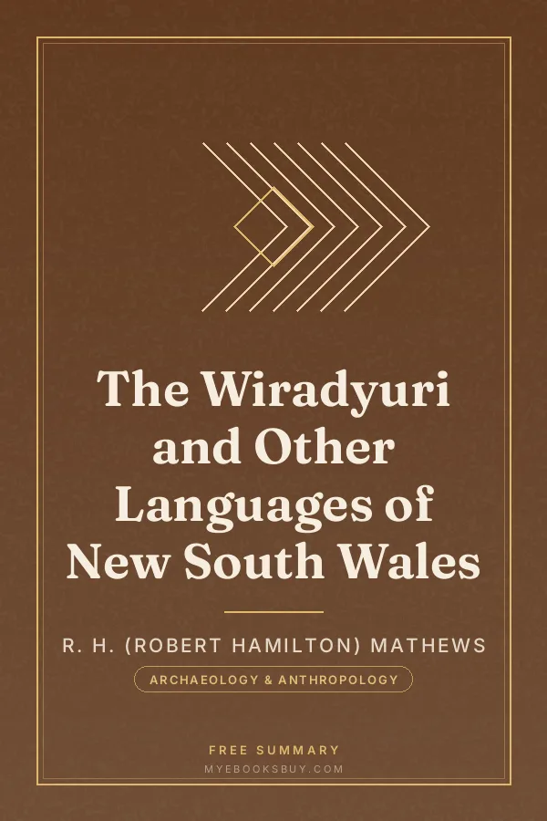 Cover of The Wiradyuri and Other Languages of New South Wales