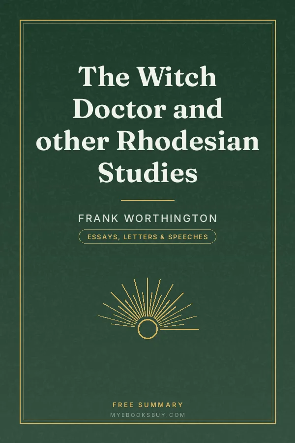 Cover of The Witch Doctor and other Rhodesian Studies