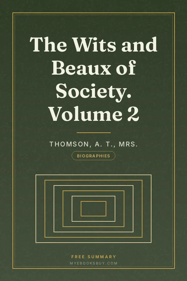 Cover of The Wits and Beaux of Society. Volume 2