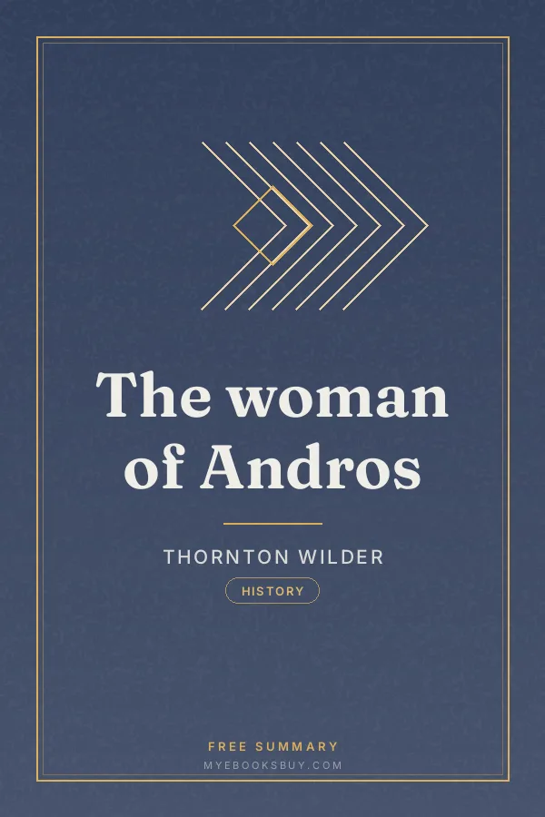 Cover of The woman of Andros