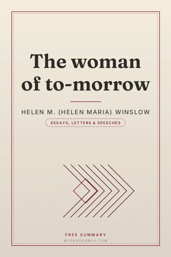 Cover of The woman of to-morrow