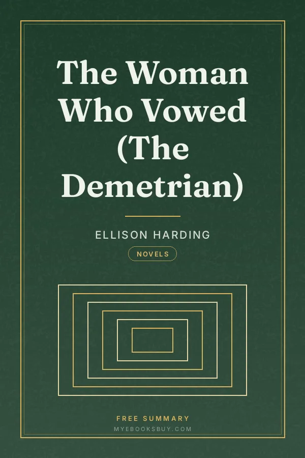 Cover of The Woman Who Vowed (The Demetrian)