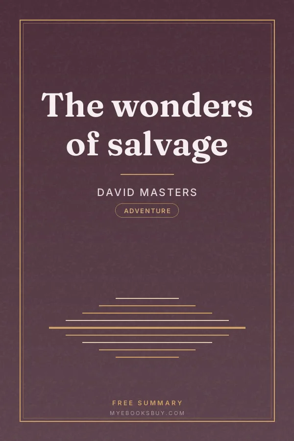 Cover of The wonders of salvage