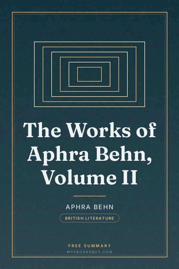 Cover of The Works of Aphra Behn, Volume II