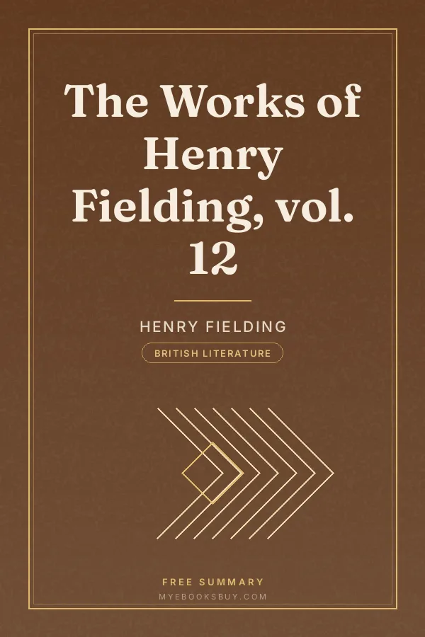 Cover of The Works of Henry Fielding, vol. 12