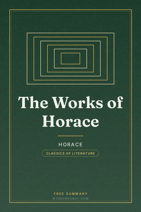 Cover of The Works of Horace