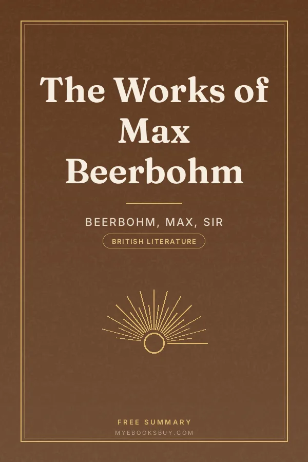 Cover of The Works of Max Beerbohm