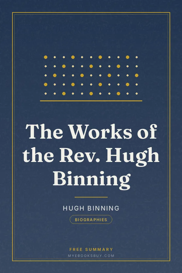 Cover of The Works of the Rev. Hugh Binning