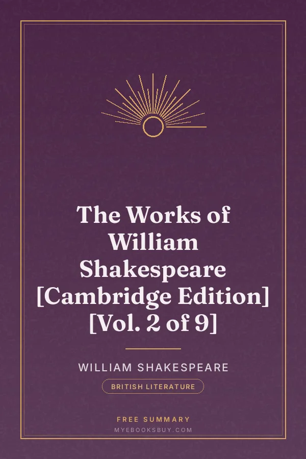 Cover of The Works of William Shakespeare [Cambridge Edition] [Vol. 2 of 9]