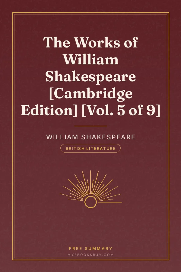 Cover of The Works of William Shakespeare [Cambridge Edition] [Vol. 5 of 9]
