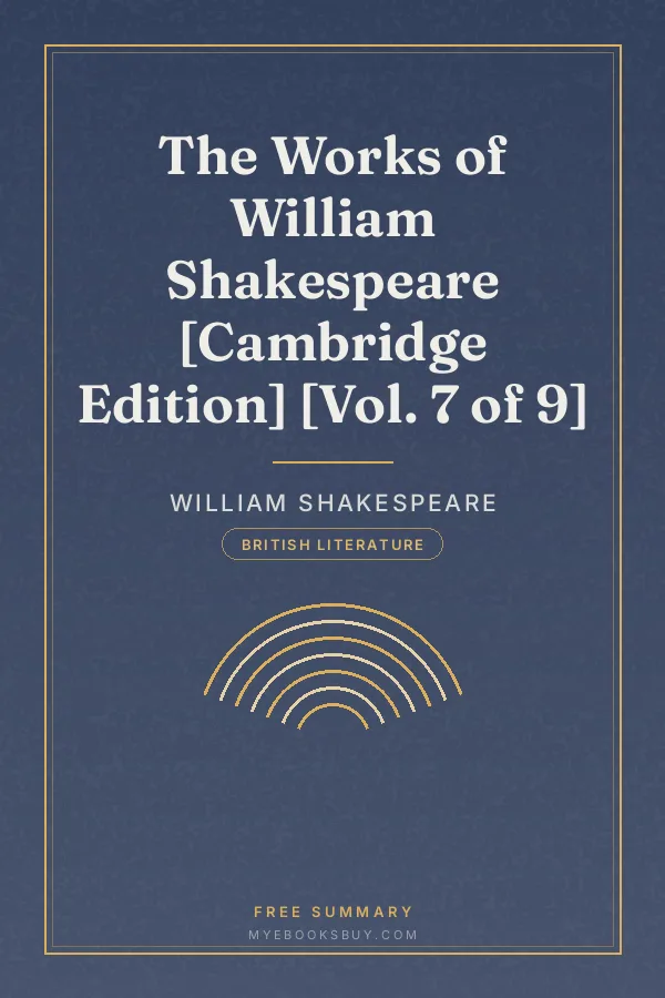 Cover of The Works of William Shakespeare [Cambridge Edition] [Vol. 7 of 9]