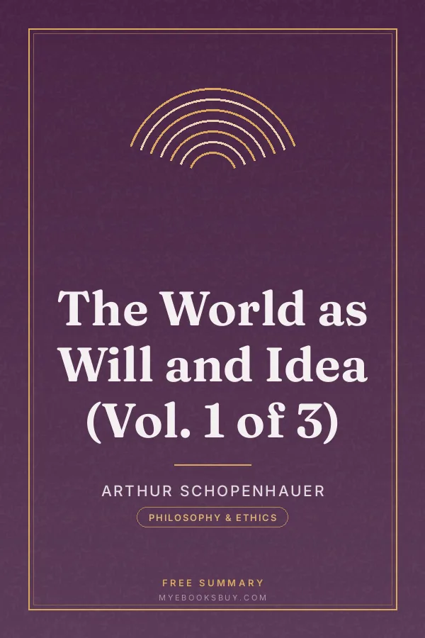 Cover of The World as Will and Idea (Vol. 1 of 3)