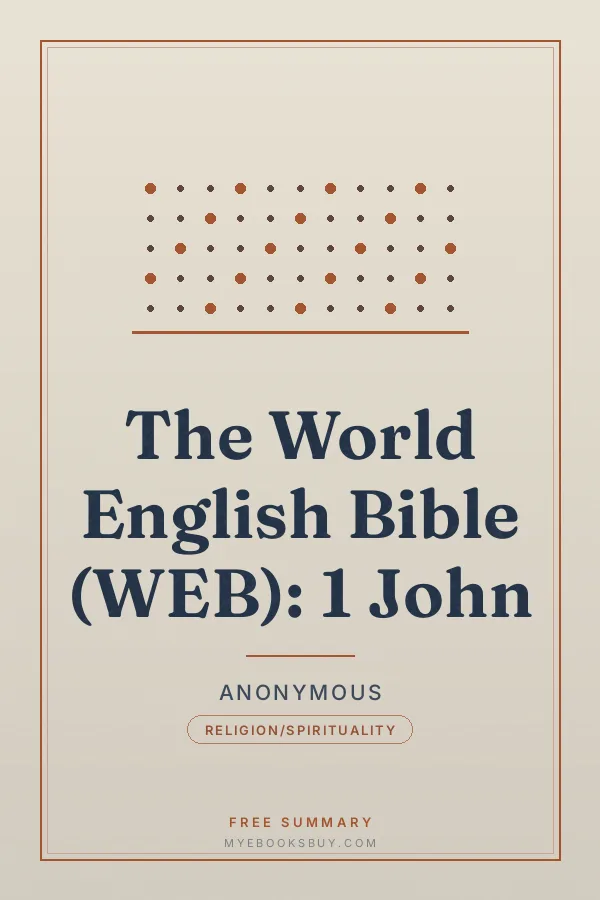 Cover of The World English Bible (WEB): 1 John
