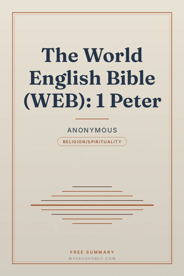 Cover of The World English Bible (WEB): 1 Peter