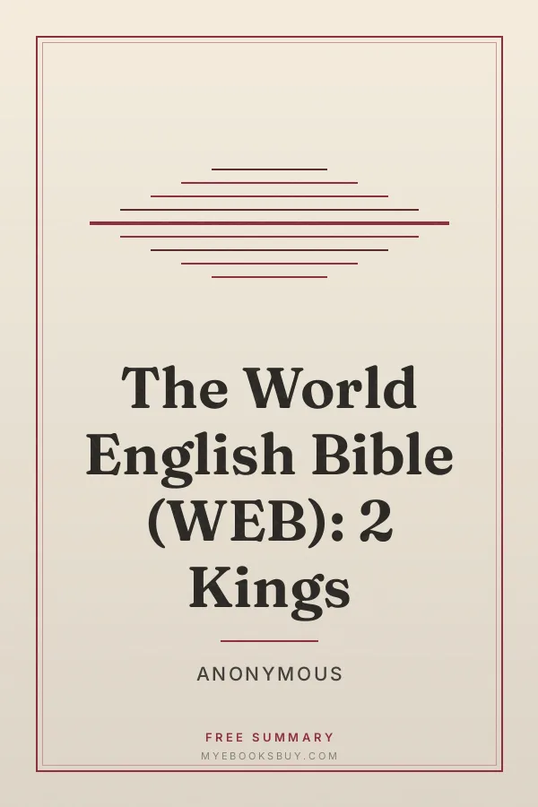 Cover of The World English Bible (WEB): 2 Kings