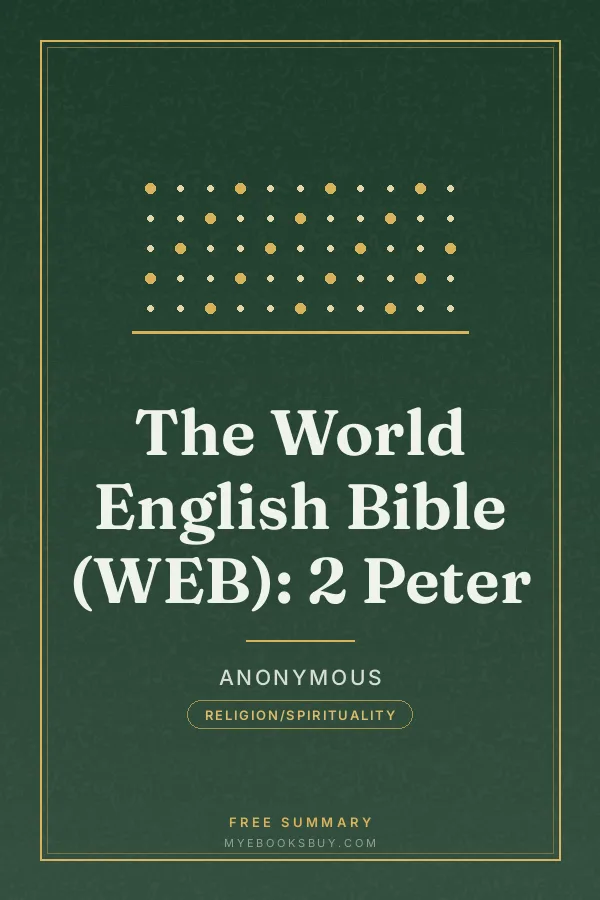 Cover of The World English Bible (WEB): 2 Peter