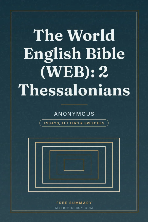 Cover of The World English Bible (WEB): 2 Thessalonians