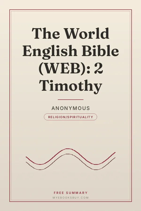 Cover of The World English Bible (WEB): 2 Timothy