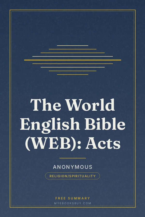 Cover of The World English Bible (WEB): Acts