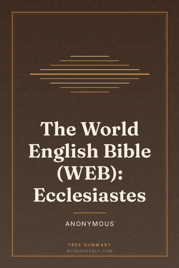 Cover of The World English Bible (WEB): Ecclesiastes