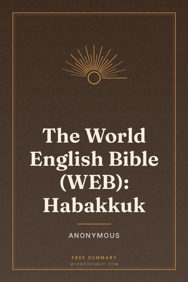 Cover of The World English Bible (WEB): Habakkuk