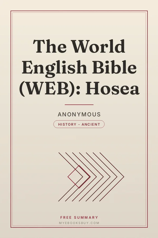 Cover of The World English Bible (WEB): Hosea
