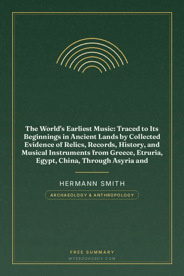 Cover of The World's Earliest Music: Traced to Its Beginnings in Ancient Lands by Collected Evidence of Relics, Records, History, and Musical Instruments from Greece, Etruria, Egypt, China, Through Asyria and Babylonia, to the Primitive Home, the Land of Akkad and Sumer