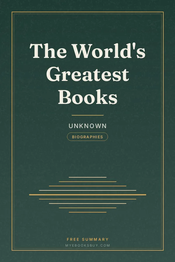 Cover of The World's Greatest Books