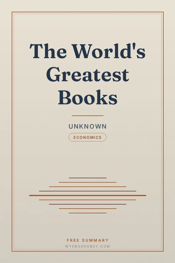 Cover of The World's Greatest Books