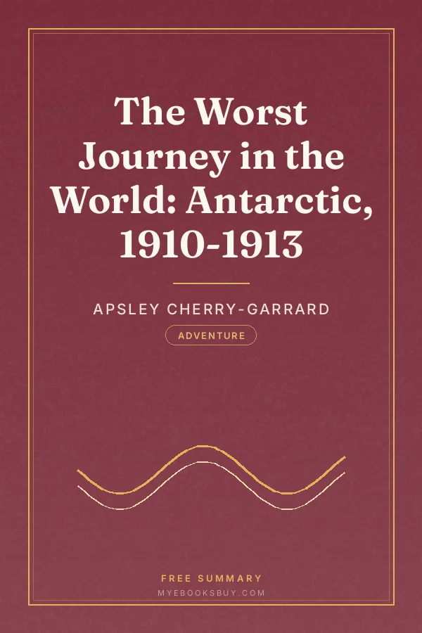 Cover of The Worst Journey in the World: Antarctic, 1910-1913