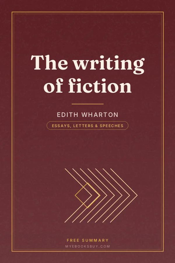 Cover of The writing of fiction