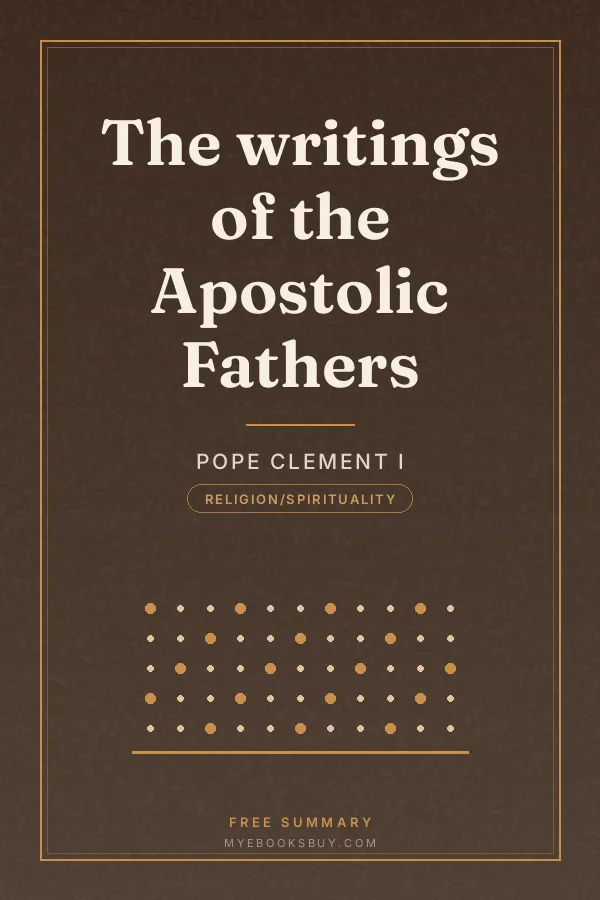 Cover of The writings of the Apostolic Fathers