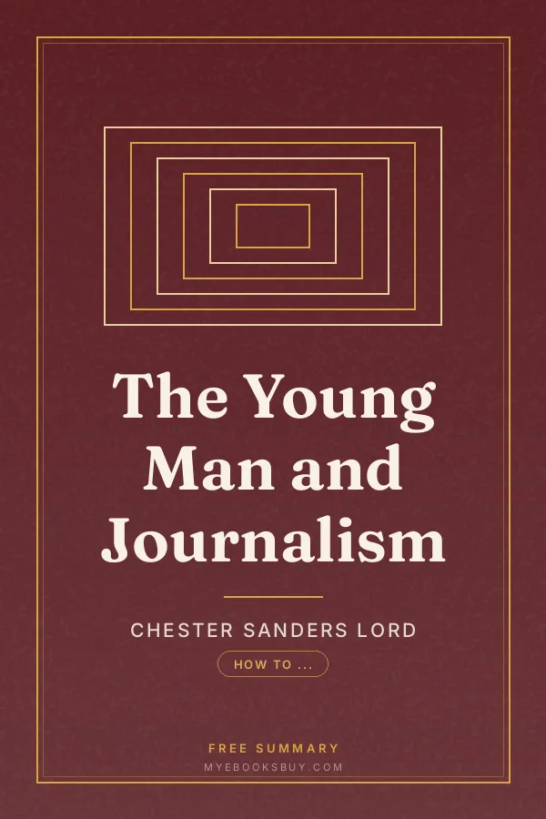 Cover of The Young Man and Journalism