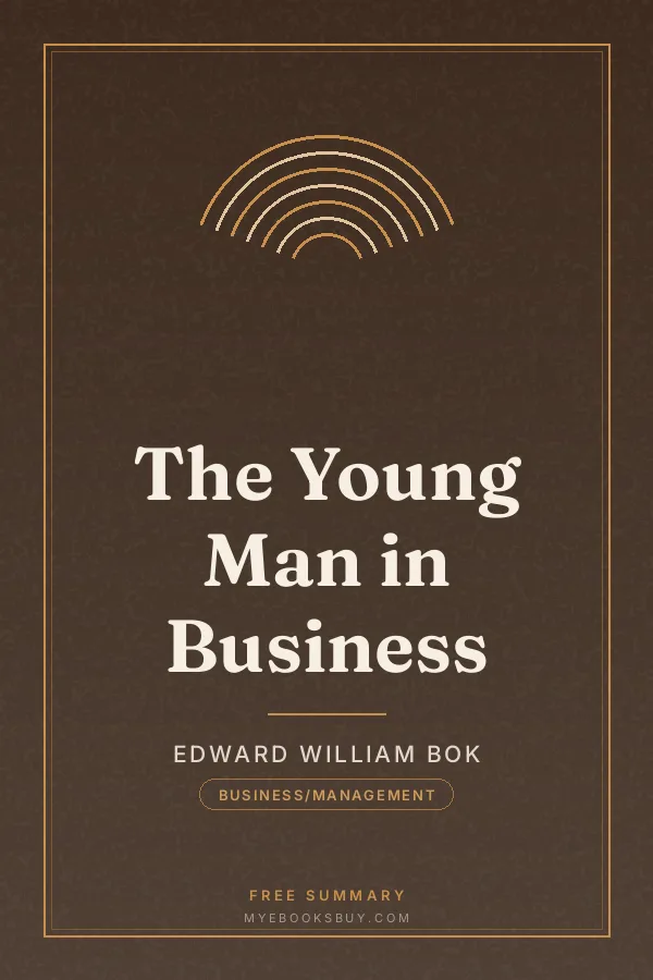 Cover of The Young Man in Business
