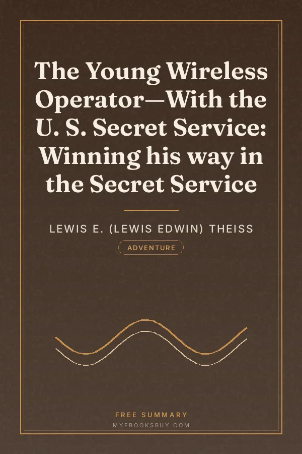 Cover of The Young Wireless Operator—With the U. S. Secret Service: Winning his way in the Secret Service
