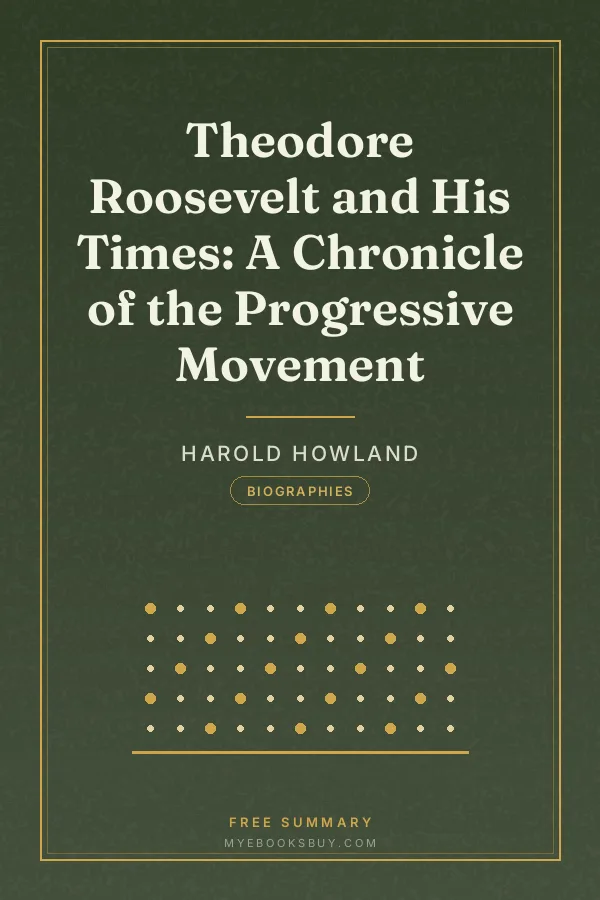 Cover of Theodore Roosevelt and His Times: A Chronicle of the Progressive Movement